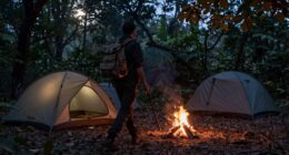 timing for stealth camping