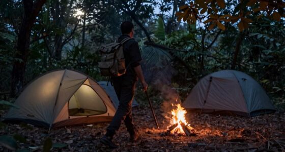timing for stealth camping