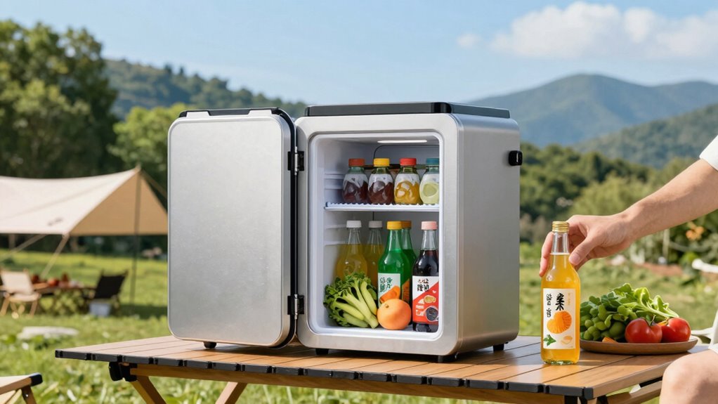 travelers prefer portable fridges