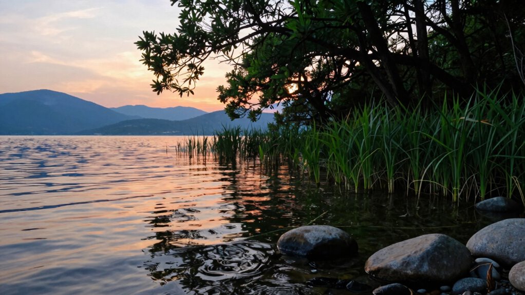 waterfront versus woodland experiences