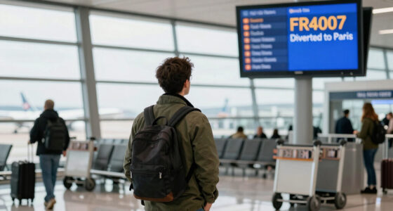 Flight Fr4007 Diverted To Paris