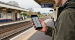 Real-time Map Of Great Britain's Rail Network