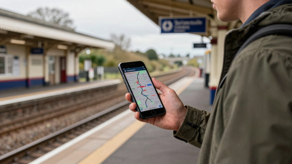 Real-time Map Of Great Britain's Rail Network
