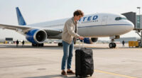 United Airlines Flight Surges In Global Coverage
