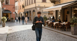 Travelling To Italy? Pedestrians Distracted By Phones Could Face €75 Fines