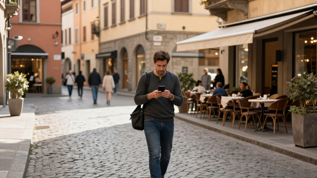 Travelling To Italy? Pedestrians Distracted By Phones Could Face €75 Fines