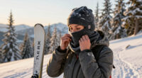 Sireck Windproof & Water-Resistant Thermal Fleece Balaclava Ski Mask $9