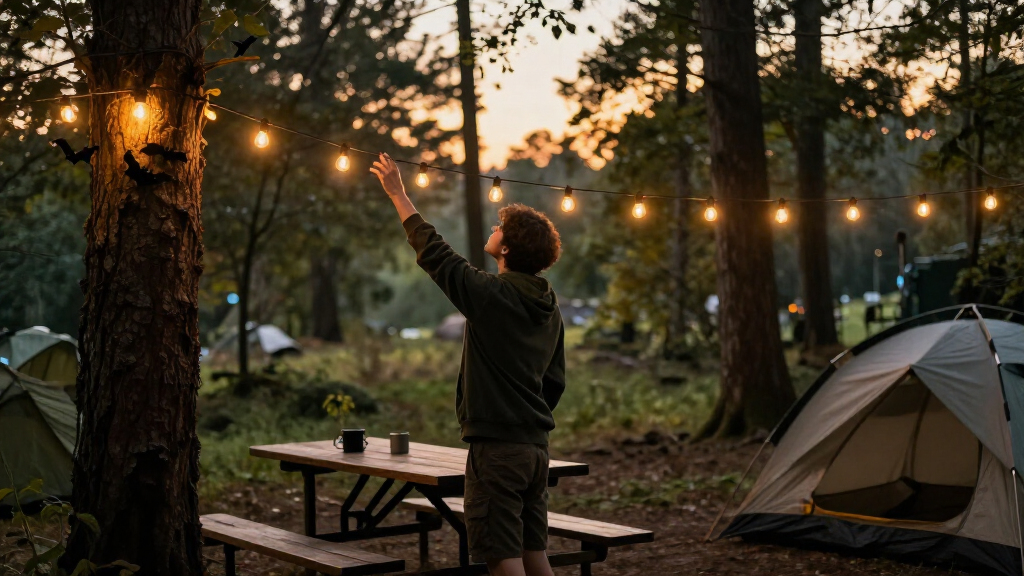 Spooky Outdoor String Lights: A Halloween Guide